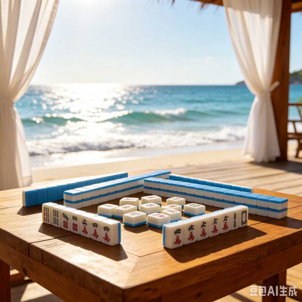 super portable mahjong game set