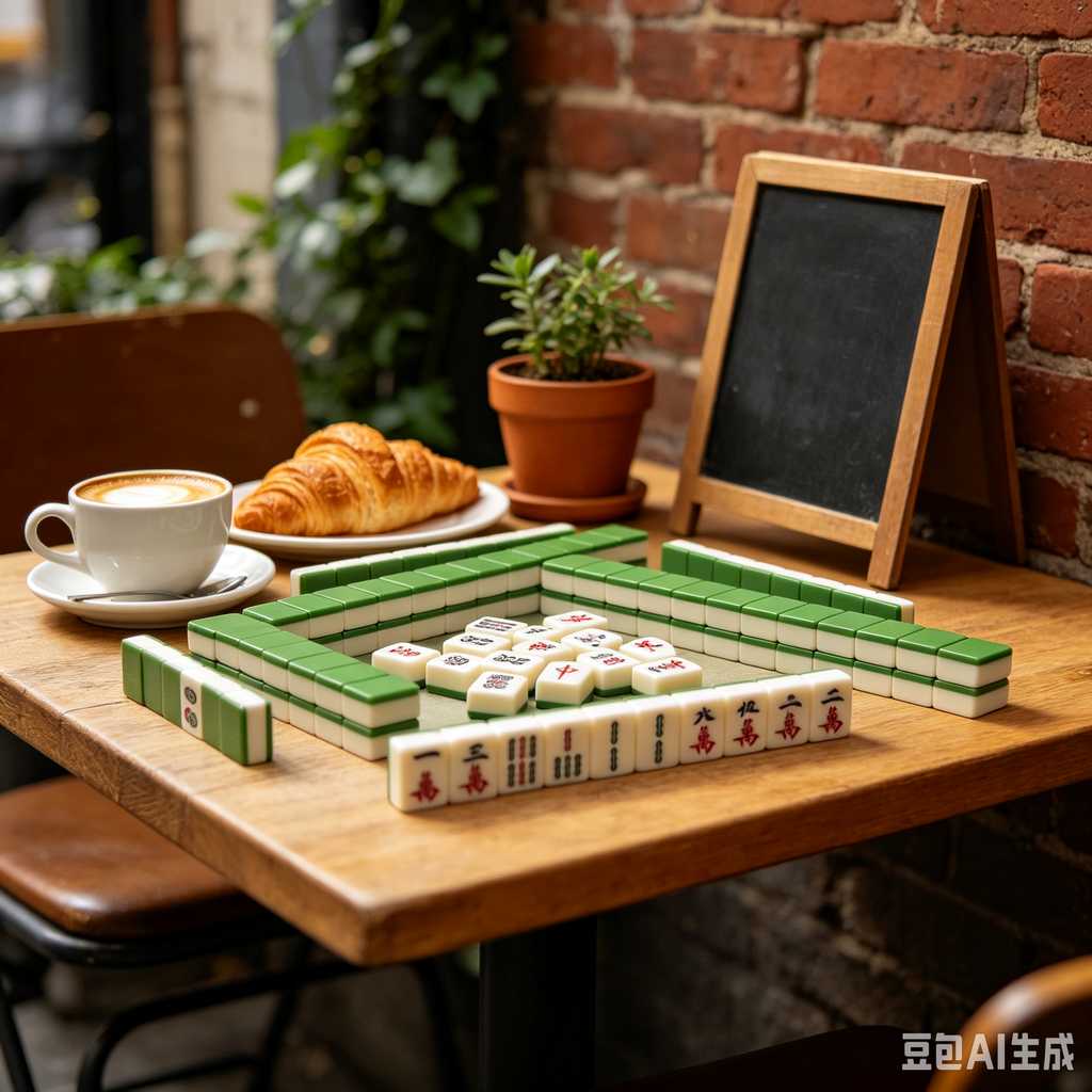 displayable mahjong set